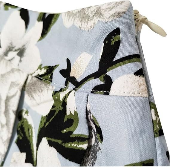 Floral Pleated Skirt obraz 5